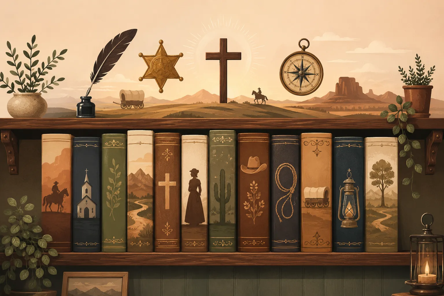 Best-Selling Christian Western Romance Books