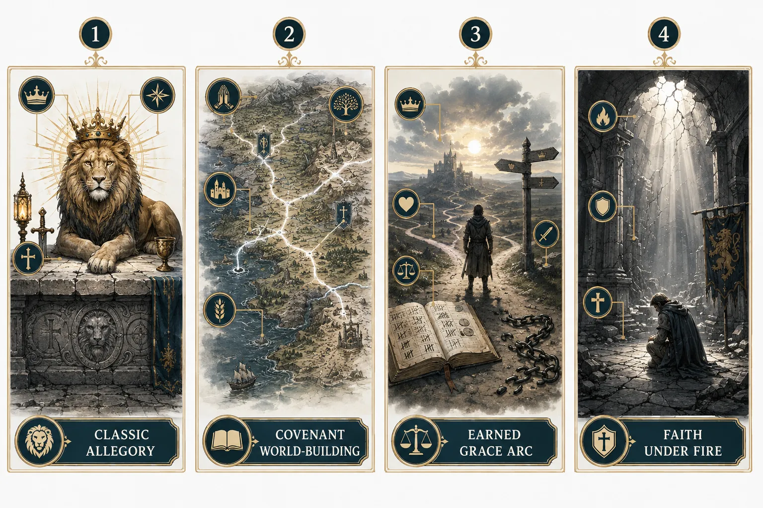 Christian Fantasy vs. Narnia Retellings, What's the Difference