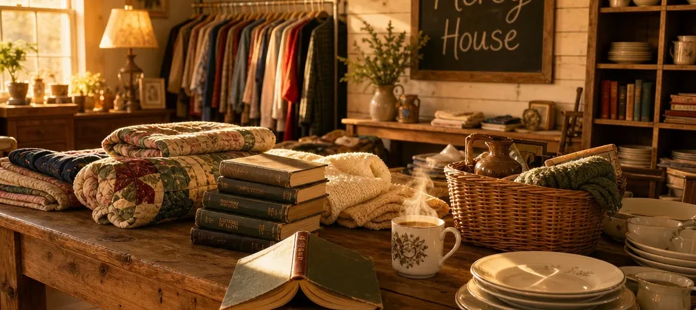 Cozy Mystery Series Set in a Thrift Shop Ministry