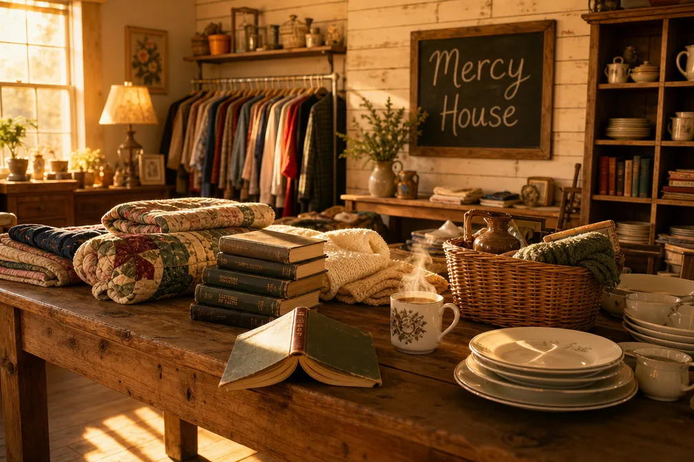 Cozy Mystery Series Set in a Thrift Shop Ministry