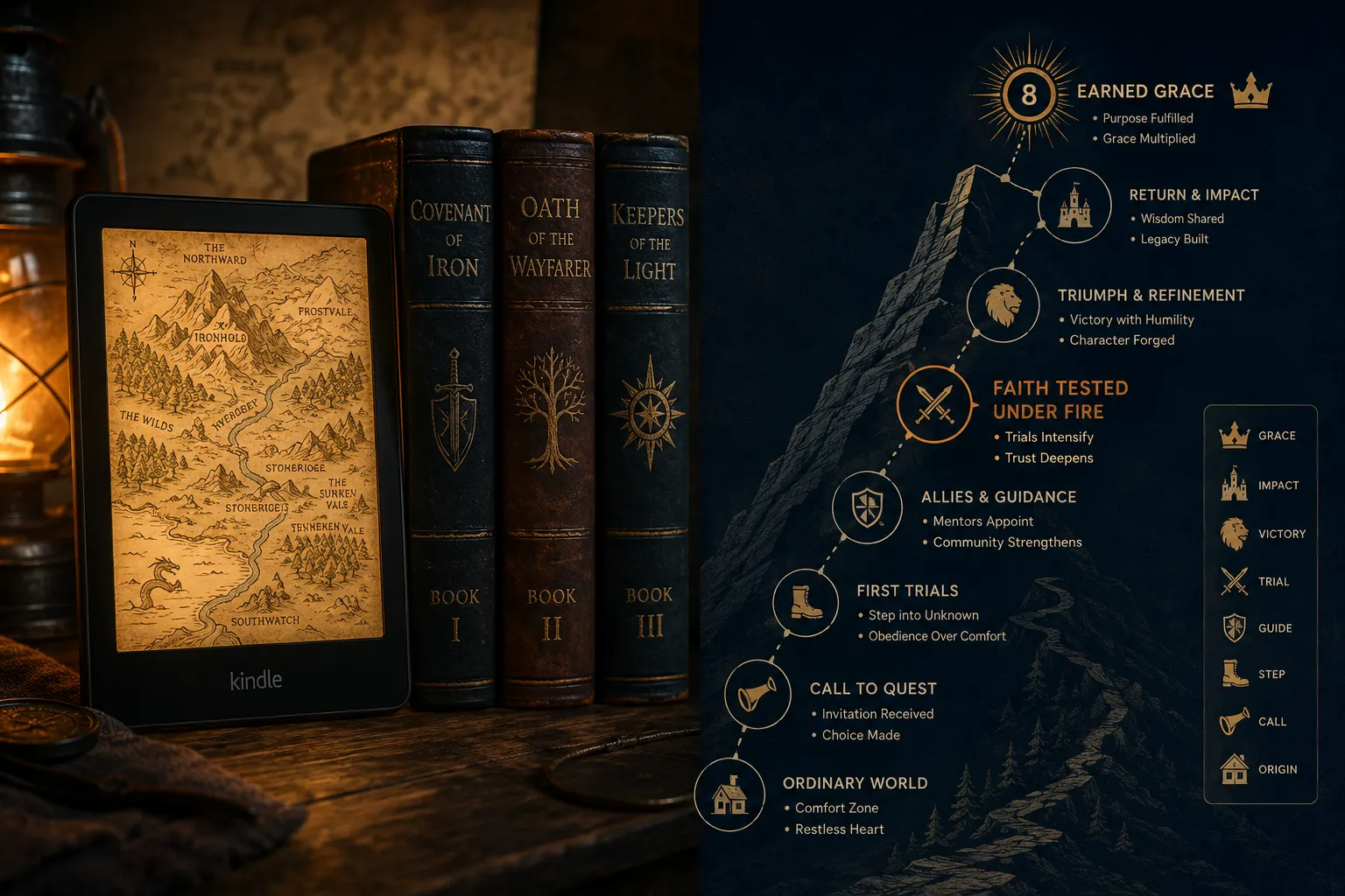 Fantasy Books with Biblical Themes but Not Preachy, and Where to Find KU Recommendations