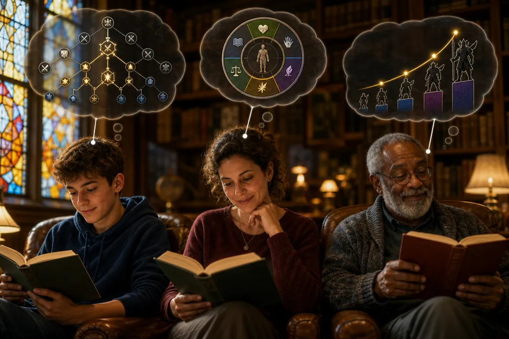 How Do Character Progression and Faith Development Connect in Christian LitRPG