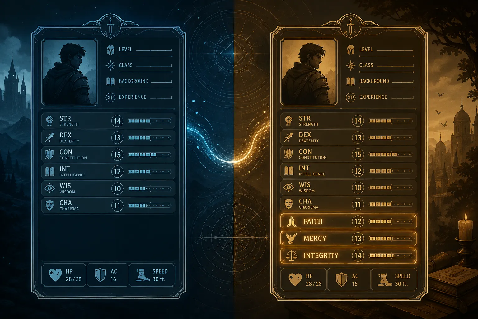 How Do Stats and Spiritual Attributes Relate in Christian LitRPG?