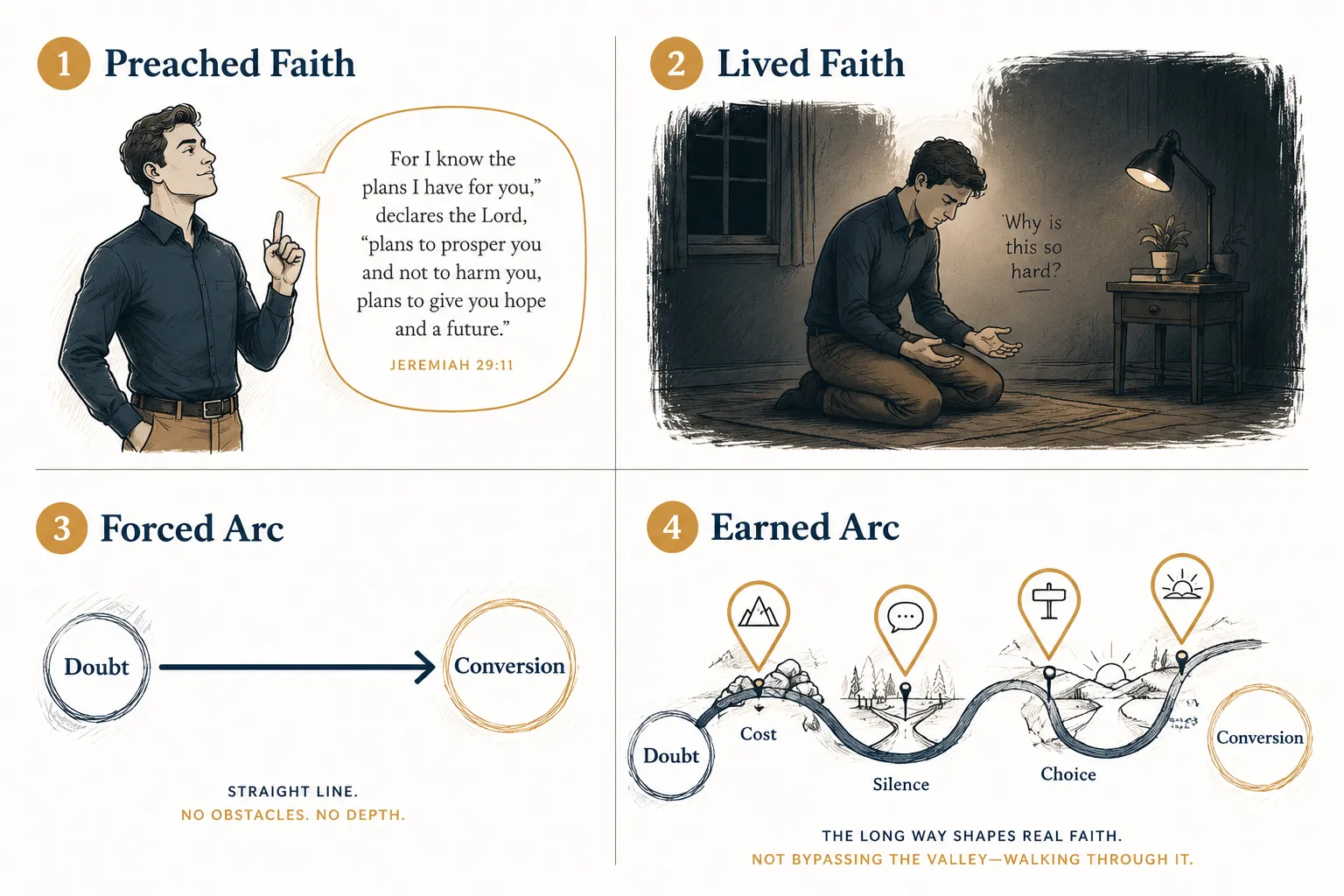 How to Write Christian Characters That Feel Real, Not Preachy
