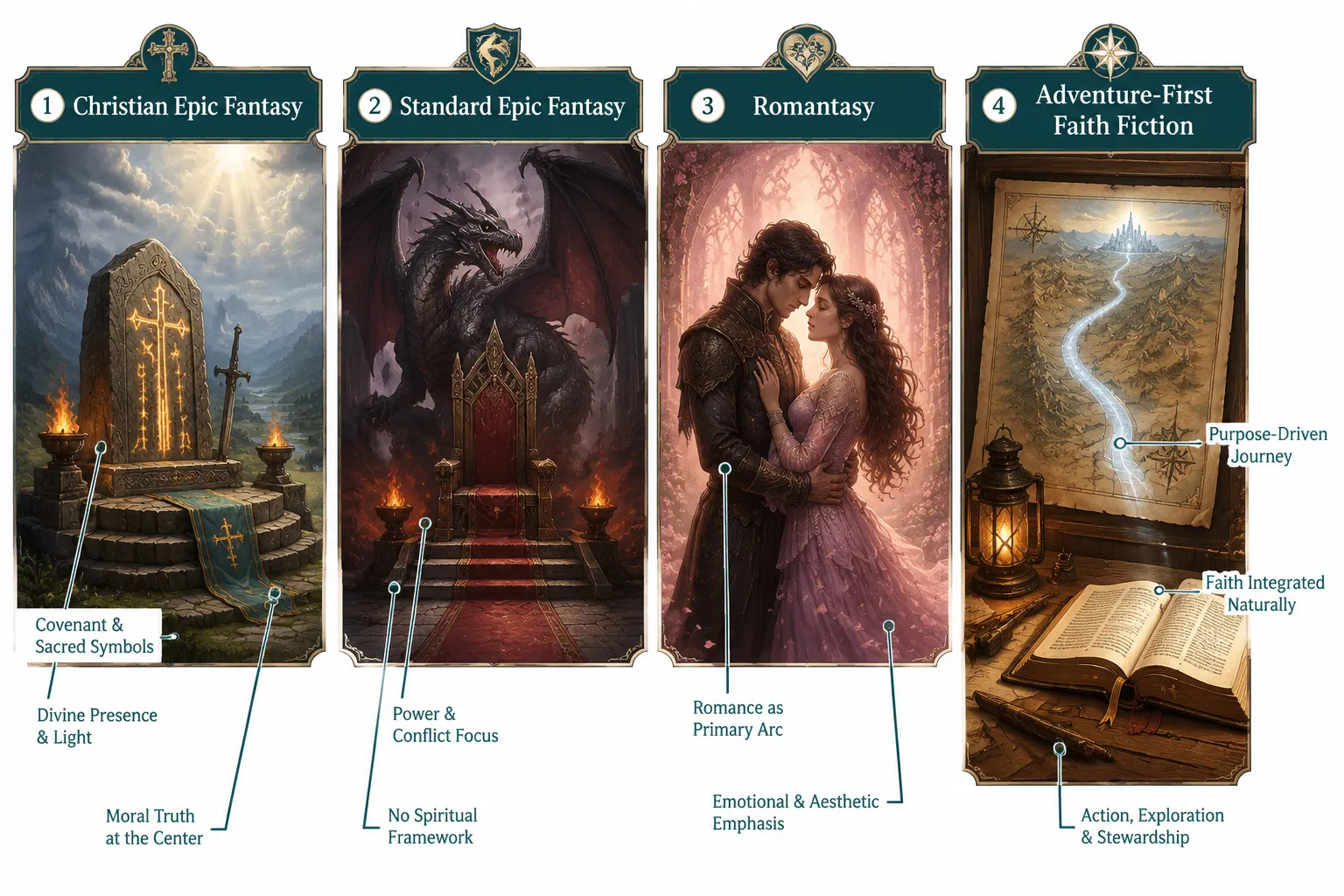 What Is Christian Epic Fantasy and How Is It Different from Regular Fantasy