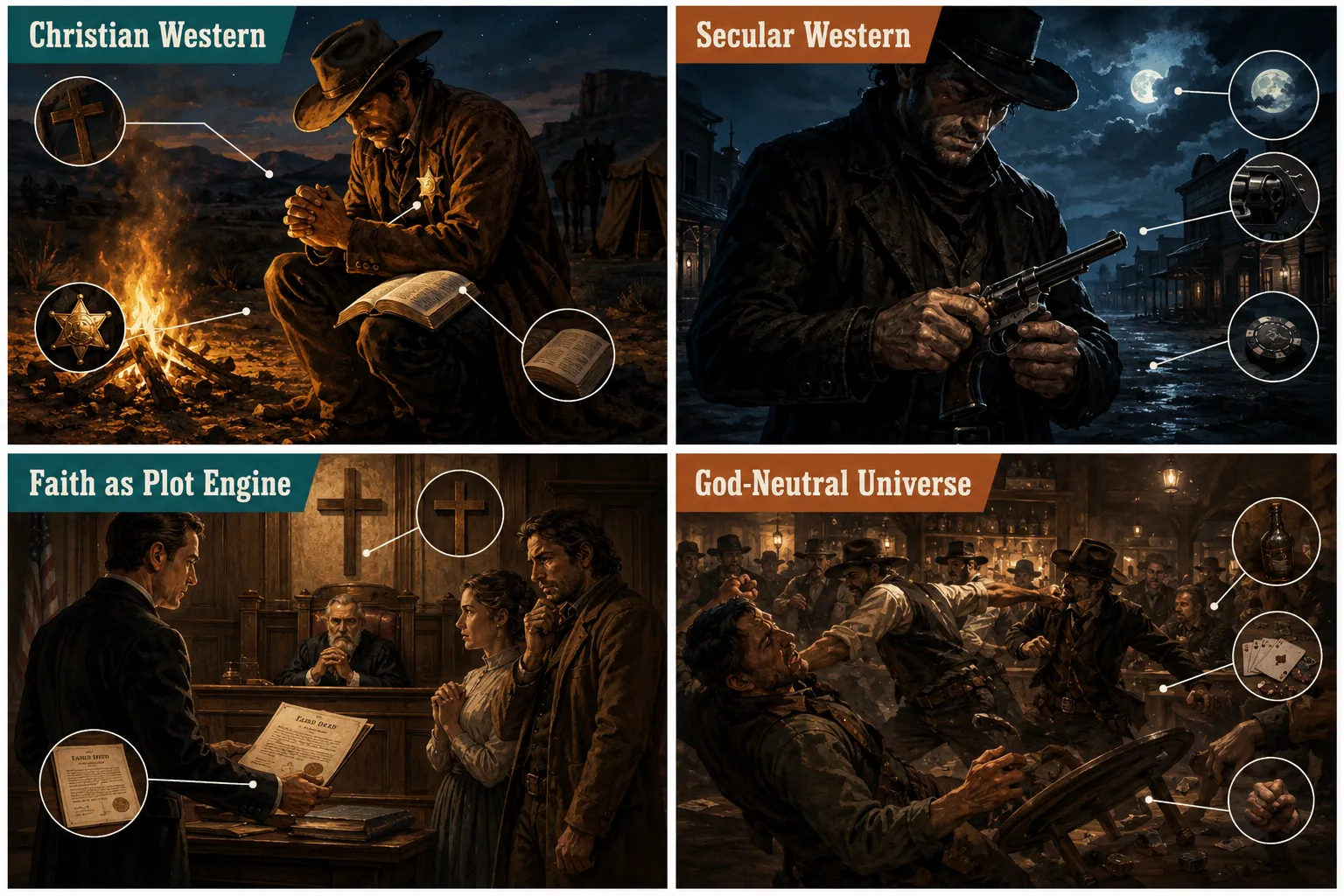 What Is Christian Western Fiction and How Does It Differ from Regular Westerns?