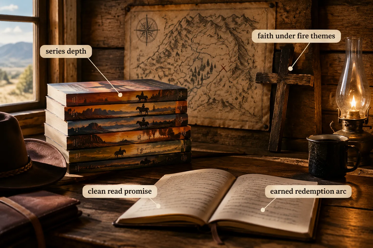 Best Christian Western Books and Series for Beginners