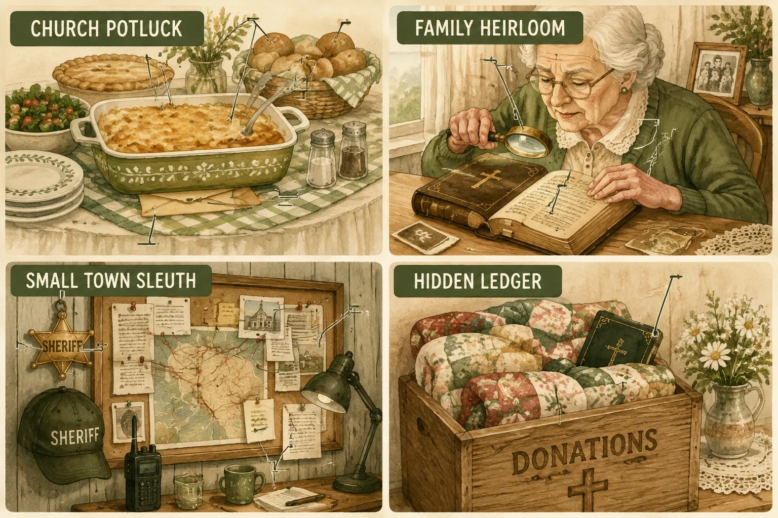 Common Tropes in Faith-Based Whodunits