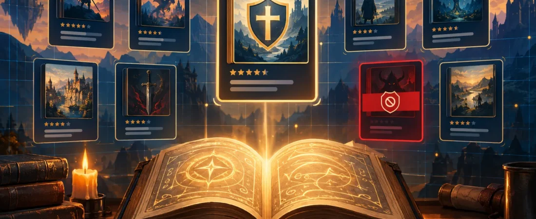 Goodreads Lists for Christian LitRPG: How to Build a Faith-Focused Game-World TBR Without Accidentally Grabbing Harem Series