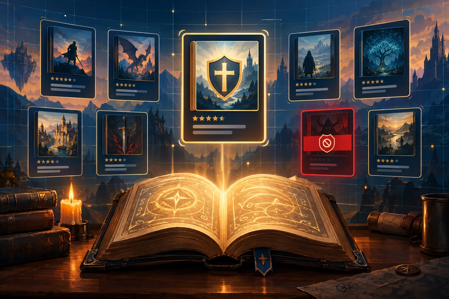 Goodreads Lists for Christian LitRPG: How to Build a Faith-Focused Game-World TBR Without Accidentally Grabbing Harem Series