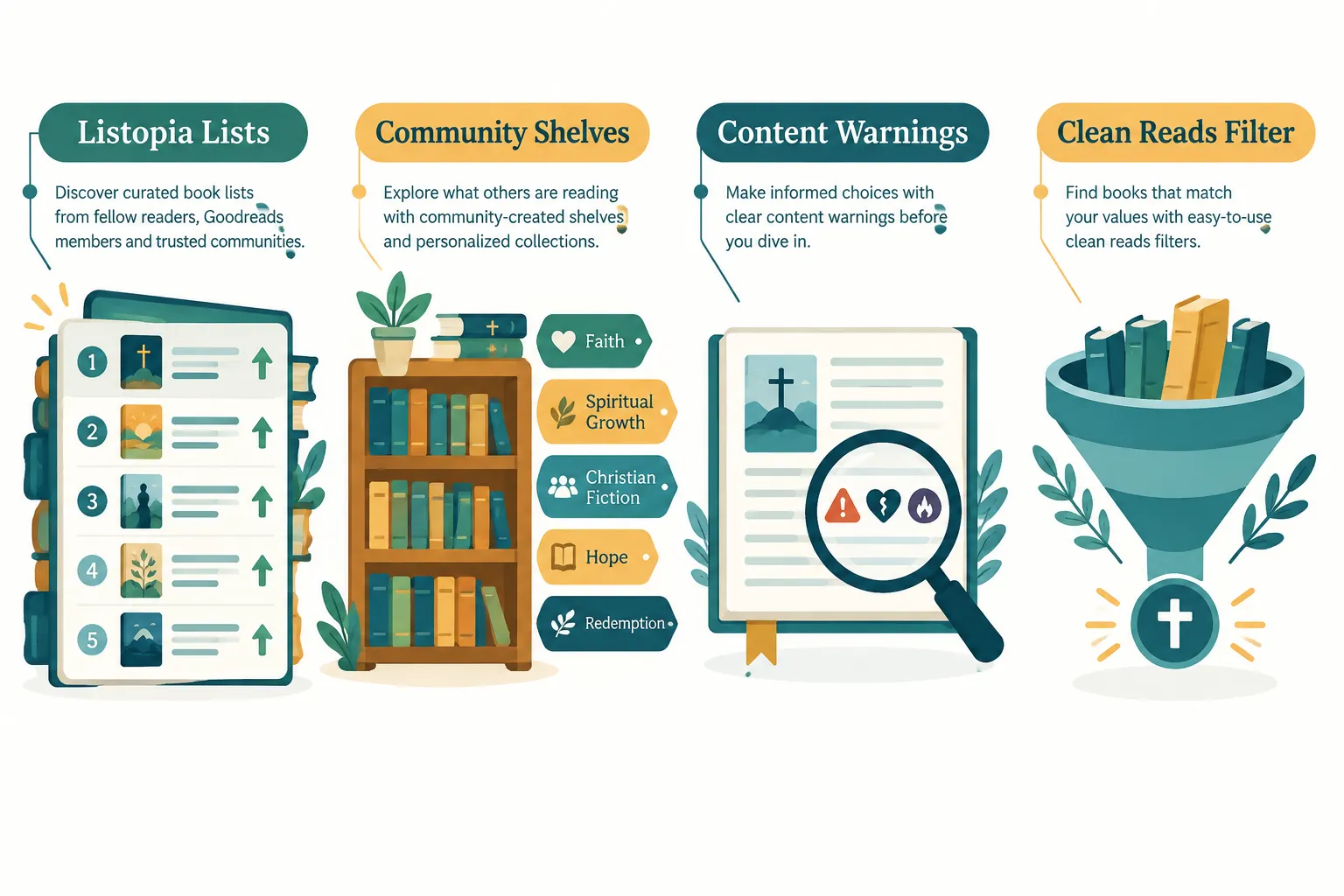 How Goodreads Listopia Works for Christian Fiction Discovery
