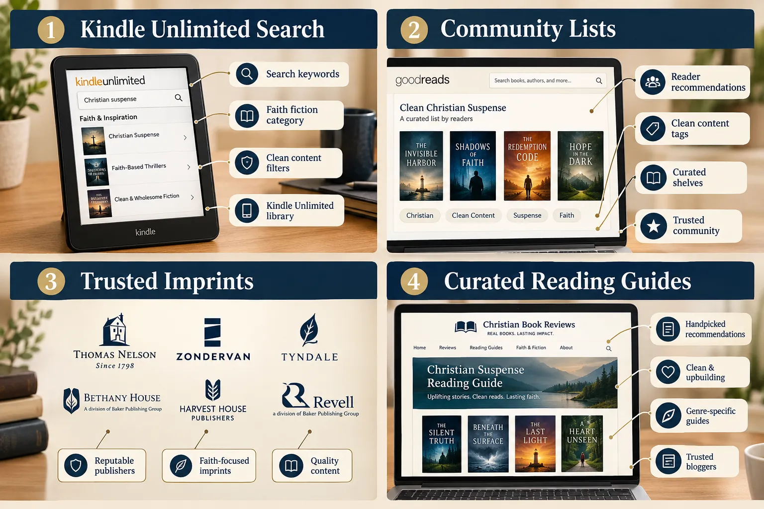 How to Find Christian Books With No Profanity or Sexual Content