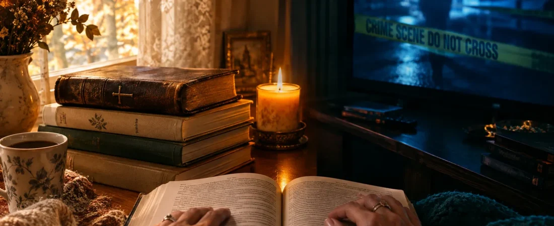 Navigating Violent Pop Culture as a Christian Reader: Why Faith-Based Fans Choose Clean Fiction Over True Crime and Killer Clown Stories