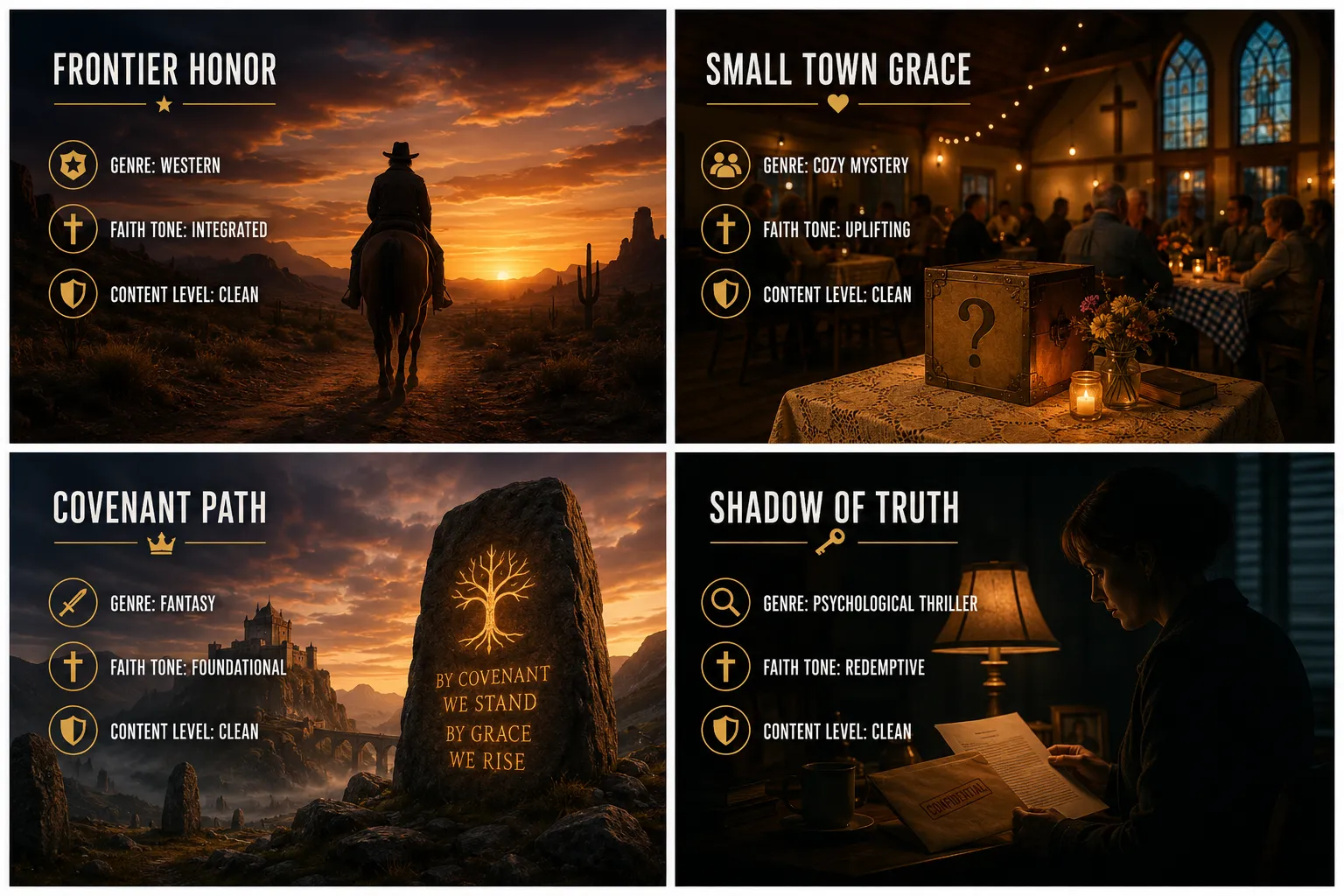 Stephen King Alternatives for Christian Fiction Readers