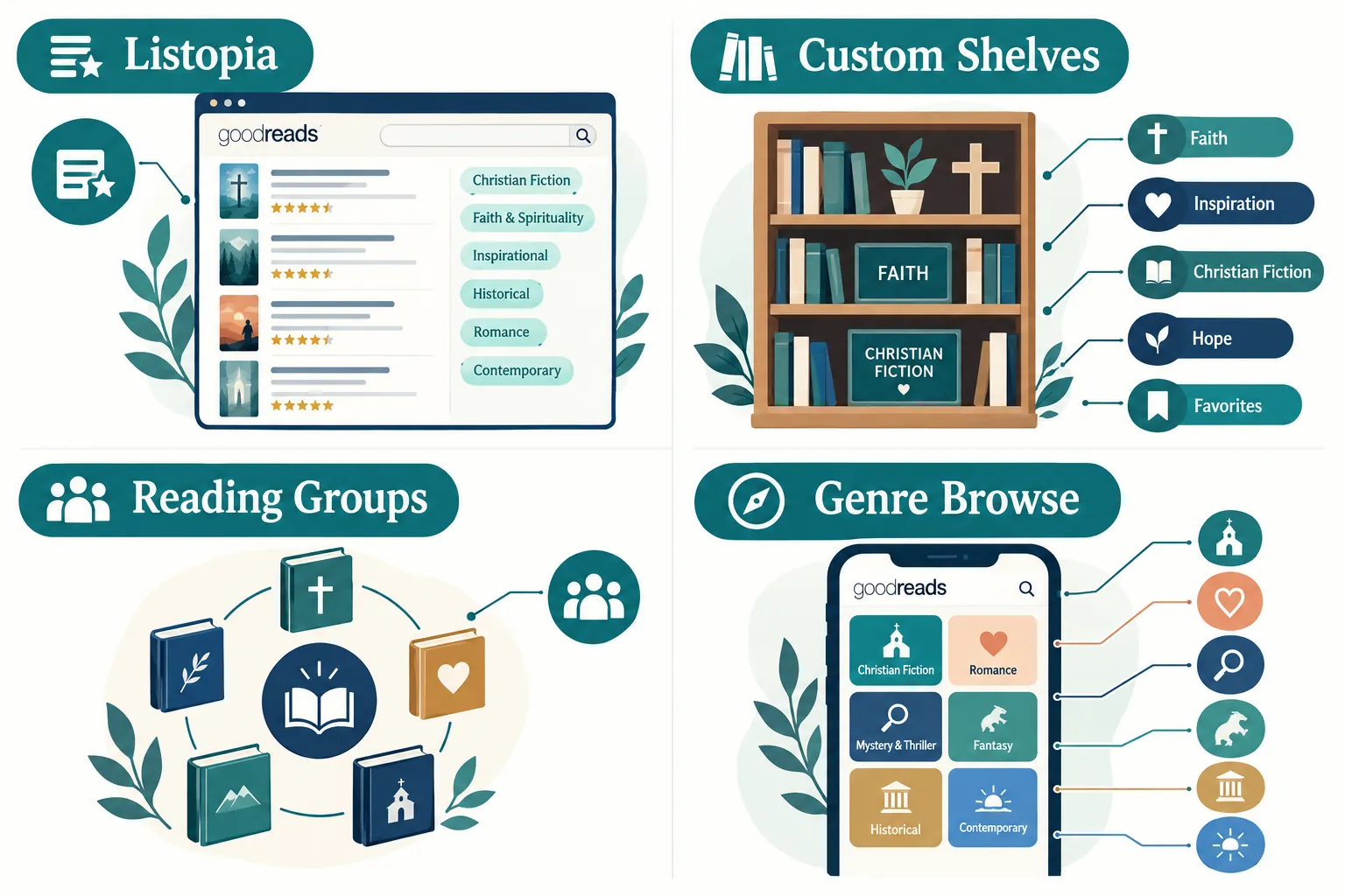 The Difference Between Goodreads Lists and Shelves