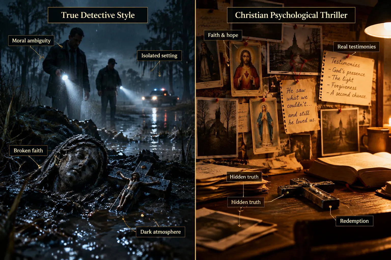 True Detective-Style Storytelling for Faith Audiences
