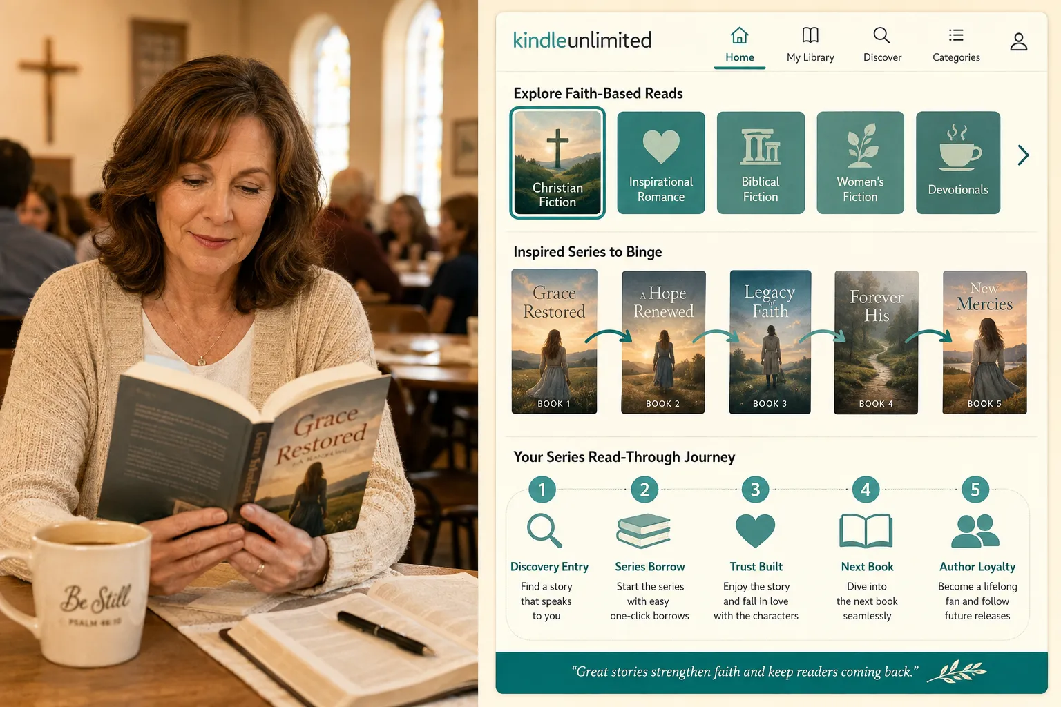 What Age Group Reads the Most Clean Christian Fiction