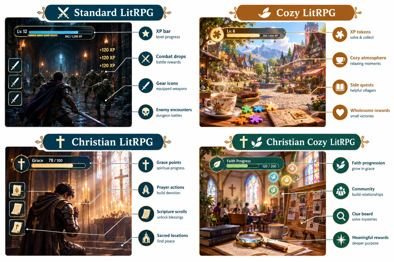 What Is a Cozy LitRPG and How Does It Differ From Regular LitRPG