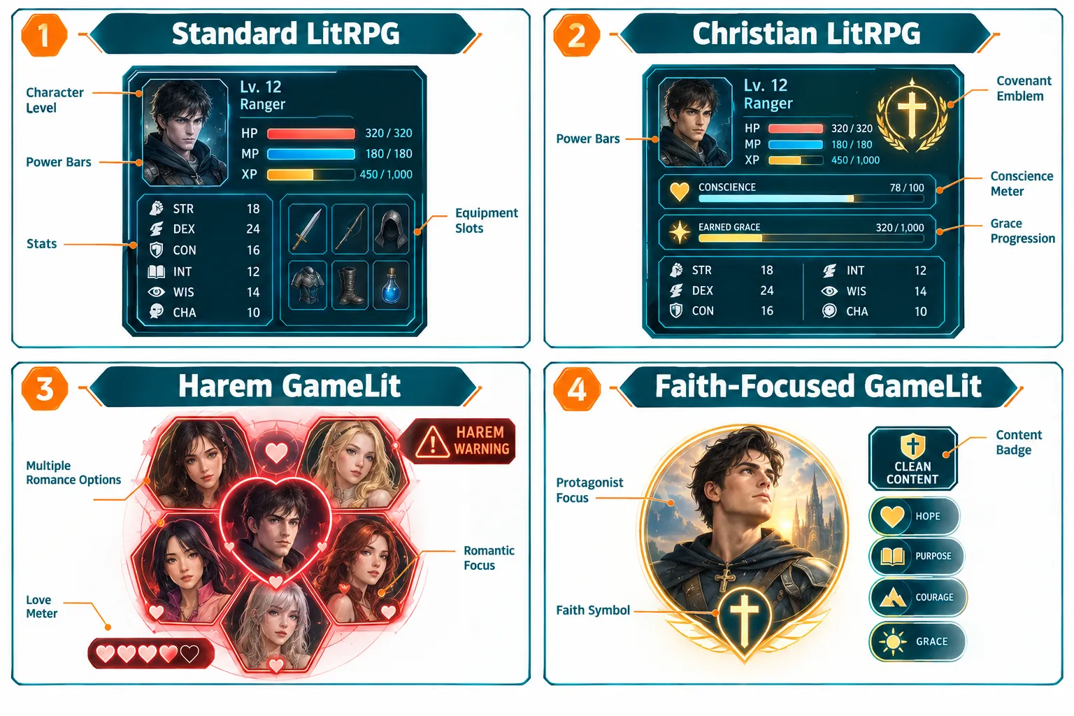 What Is a Harem Series and Why Do Some LitRPG Books Have Them