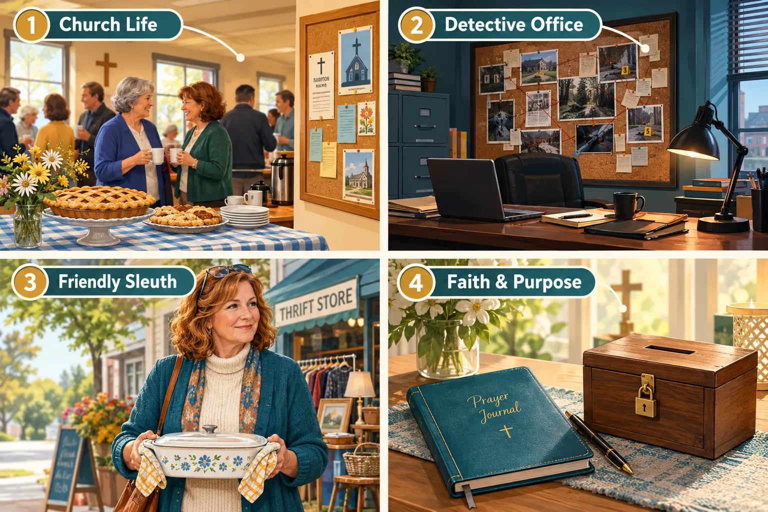 What Makes a Christian Cozy Mystery Different From Regular Cozy Mysteries