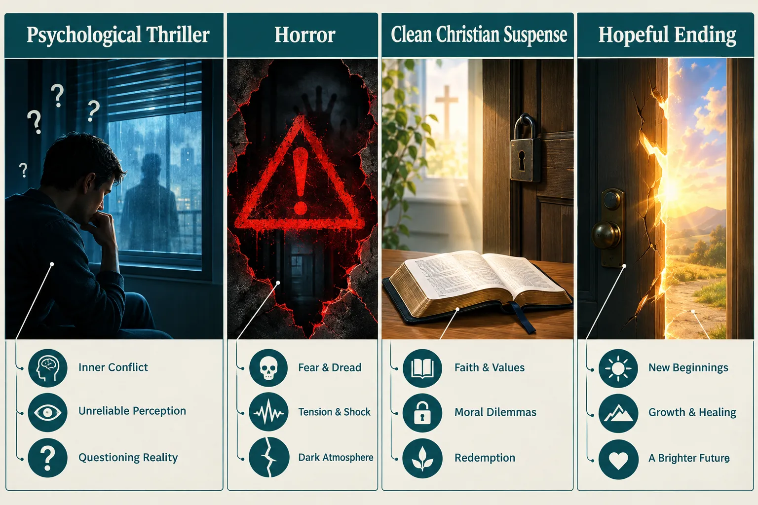 What Makes a Psychological Thriller Clean and Christian-Friendly