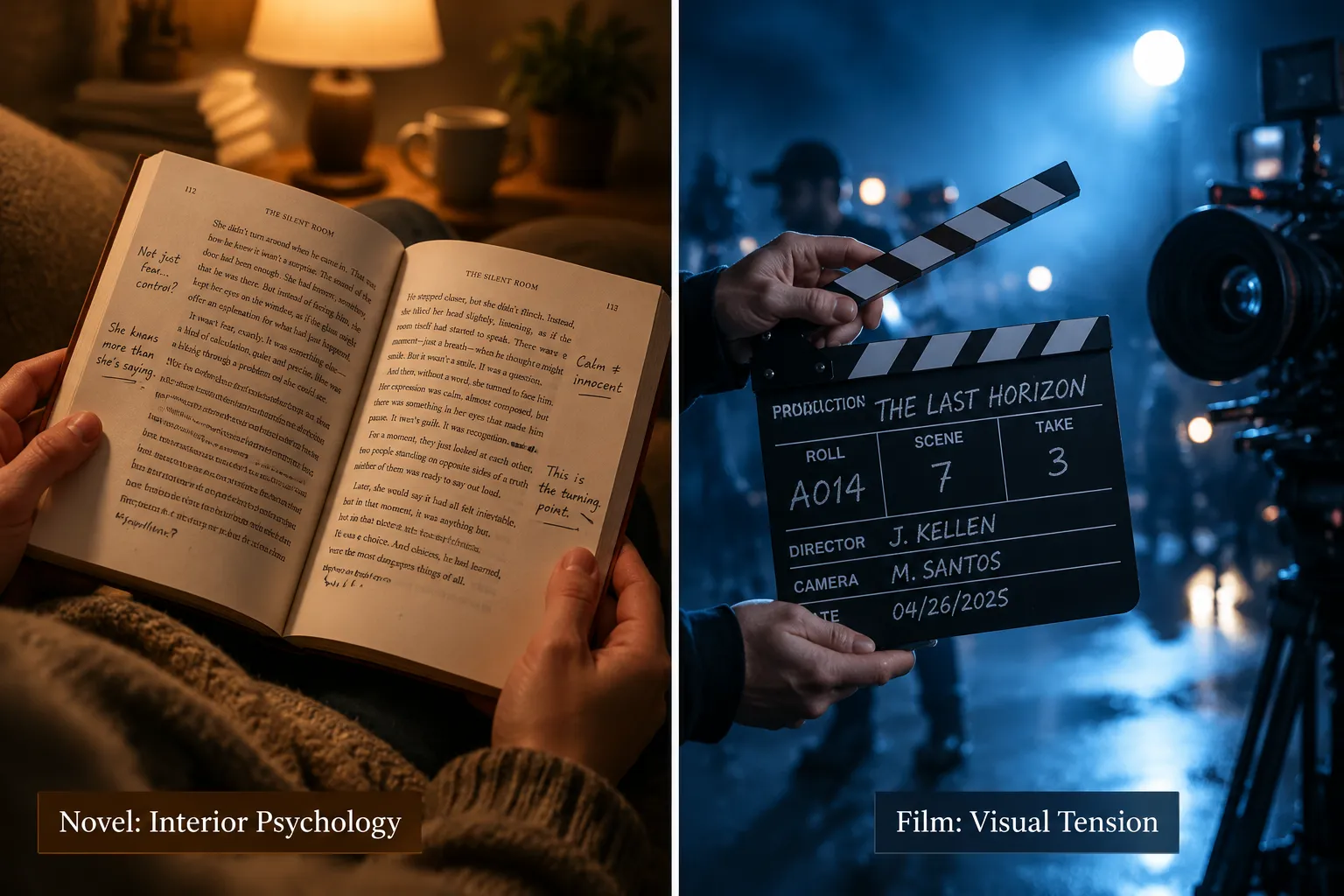 What Makes a Psychological Thriller Work on Film vs. the Page
