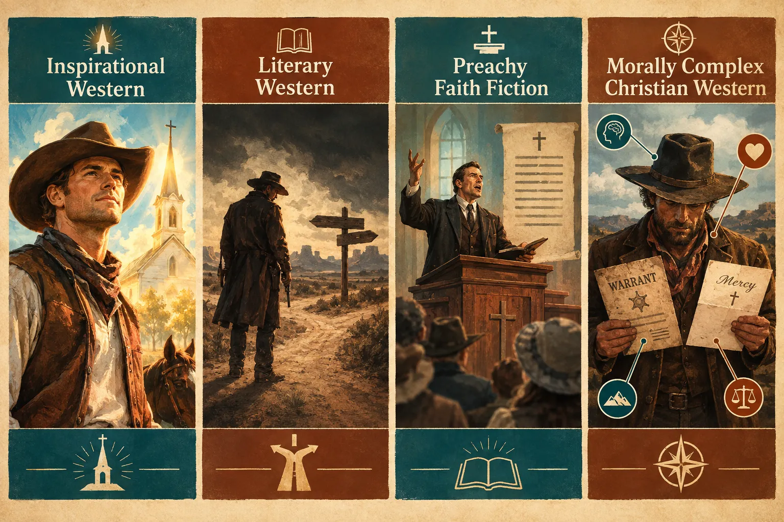 What Makes a Western Novel Have Moral Complexity