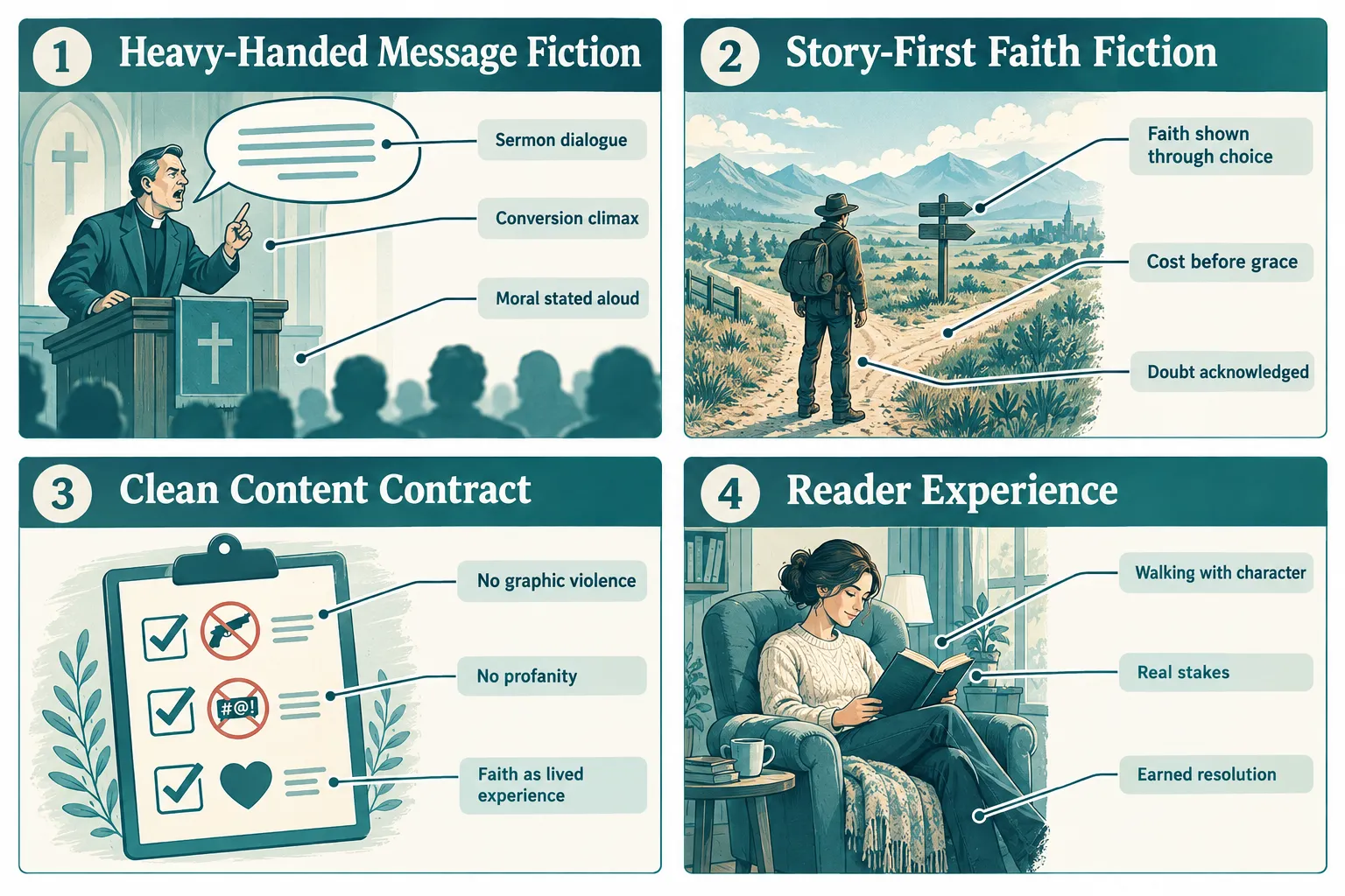 Why Do Some Christian Books Feel Preachy, and How Can Authors Avoid That?