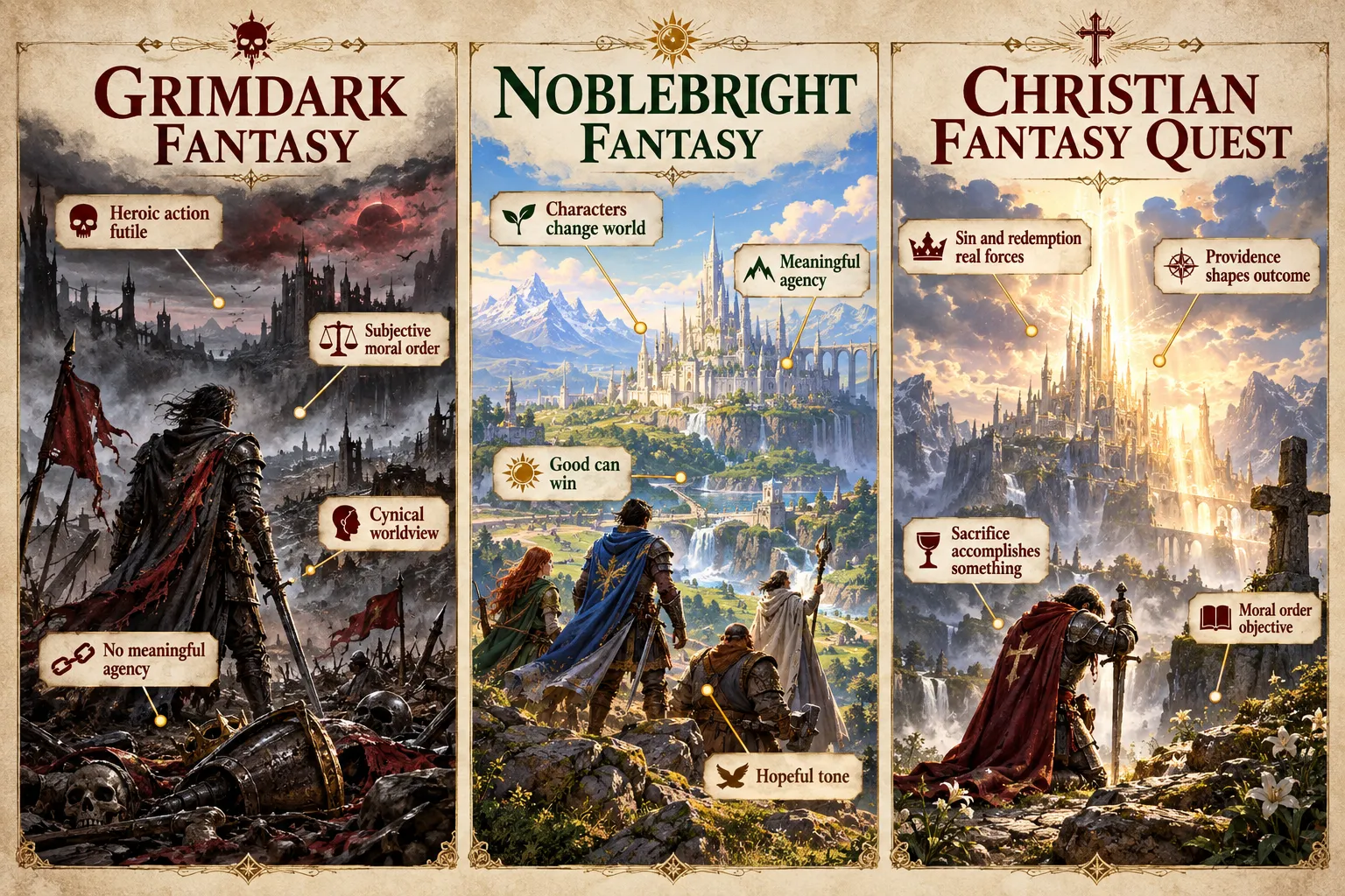How to find Christian fantasy that isn't preachy