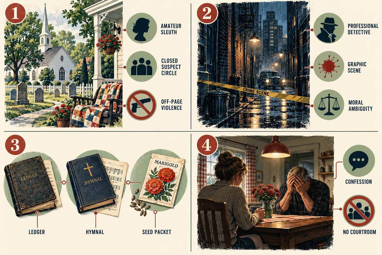 What is a Christian cozy mystery book?